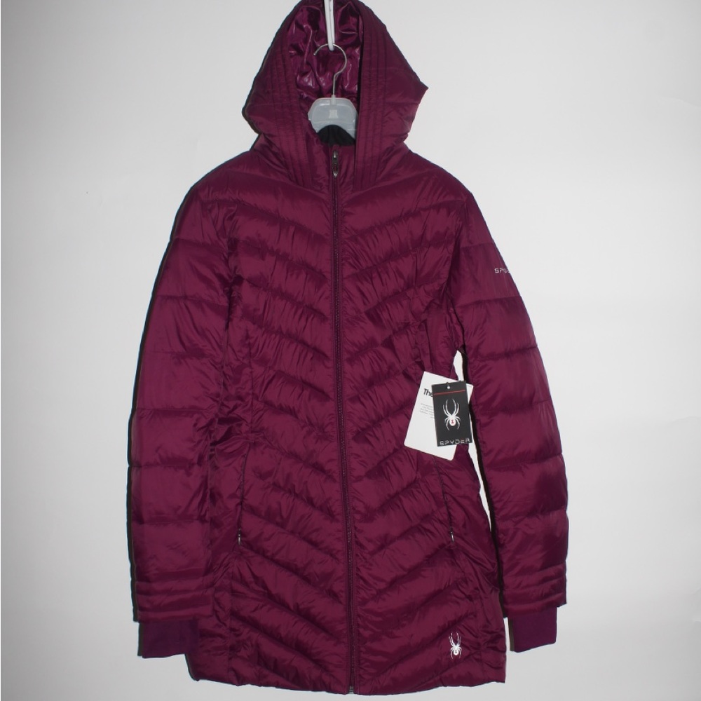 Spyder Women's Purple Puffer Jacket